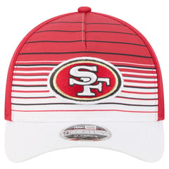 San Francisco 49ers New Era Adventure Gradient 9FORTY M-Crown A-Frame Adjustable Hat - White/Scarlet sale
