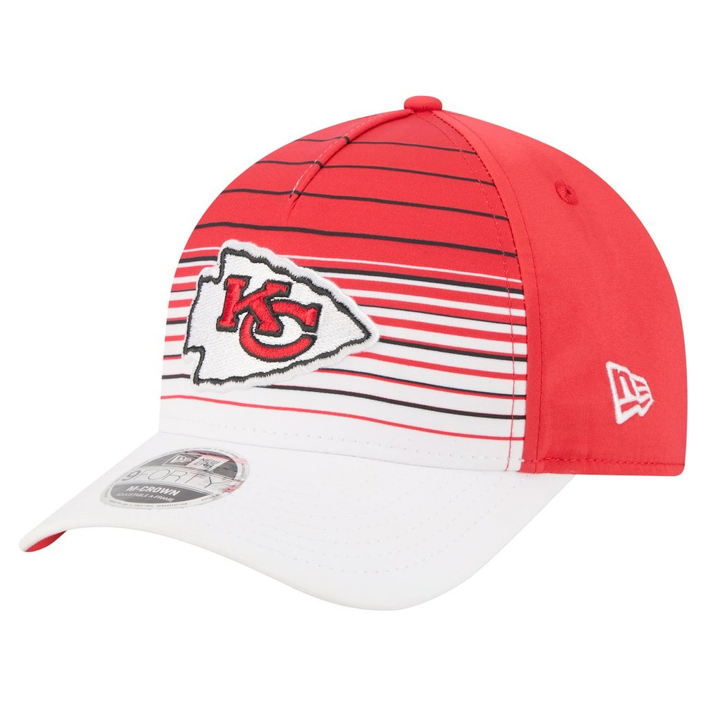 Kansas City Chiefs New Era Adventure Gradient 9FORTY M-Crown A-Frame Adjustable Hat - White/Red on sale