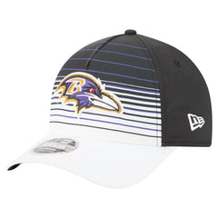 Baltimore Ravens New Era Adventure Gradient 9FORTY M-Crown A-Frame Adjustable Hat - White/Black discount