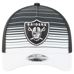Las Vegas Raiders New Era Adventure Gradient 9FORTY M-Crown A-Frame Adjustable Hat - White/Black on sale