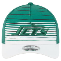 New York Jets New Era Adventure Gradient 9FORTY M-Crown A-Frame Adjustable Hat - White/Green online