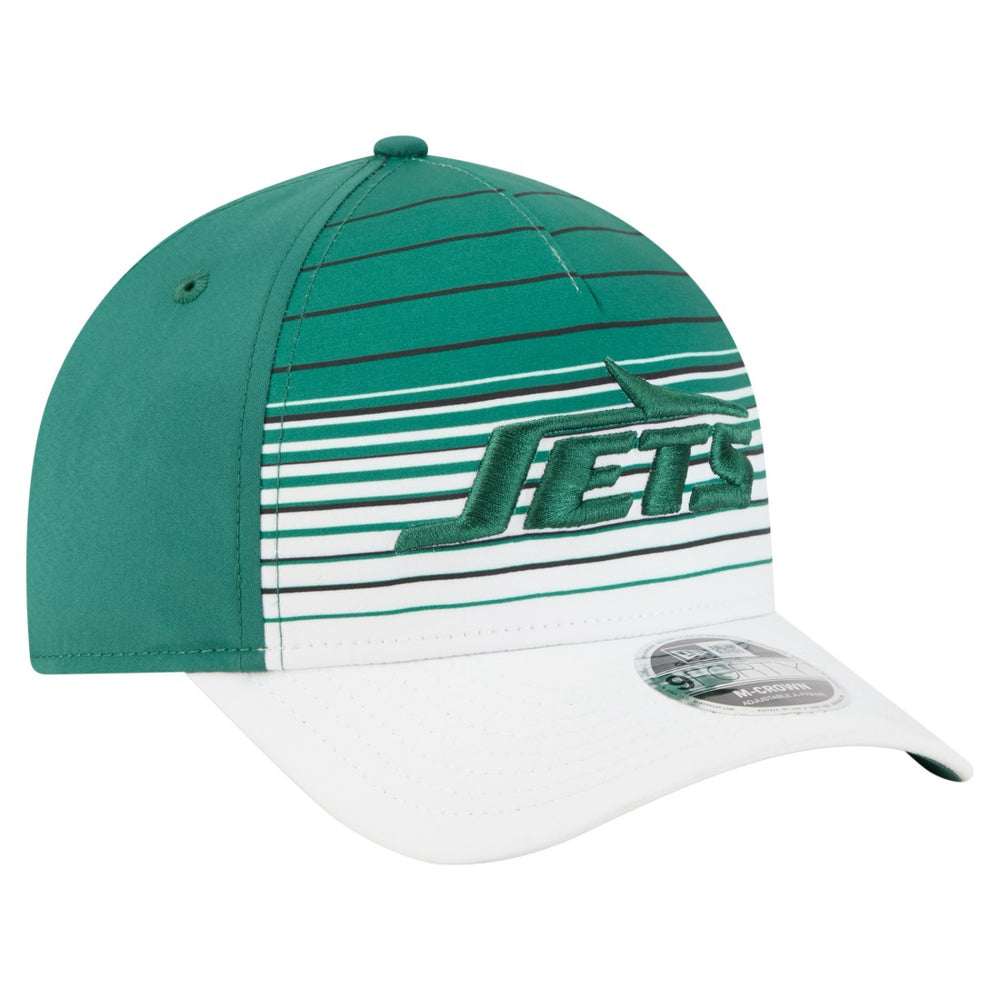 New York Jets New Era Adventure Gradient 9FORTY M-Crown A-Frame Adjustable Hat - White/Green online