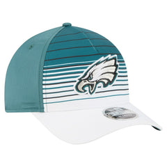 Philadelphia Eagles New Era Adventure Gradient 9FORTY M-Crown A-Frame Adjustable Hat - White/Midnight Green cheap