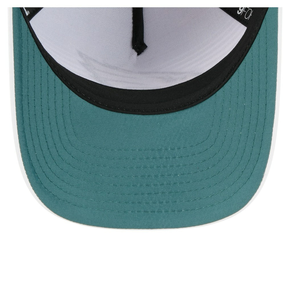 Philadelphia Eagles New Era Adventure Gradient 9FORTY M-Crown A-Frame Adjustable Hat - White/Midnight Green cheap