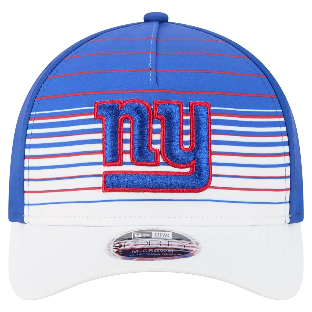 New York Giants New Era Adventure Gradient 9FORTY M-Crown A-Frame Adjustable Hat - White/Royal on sale