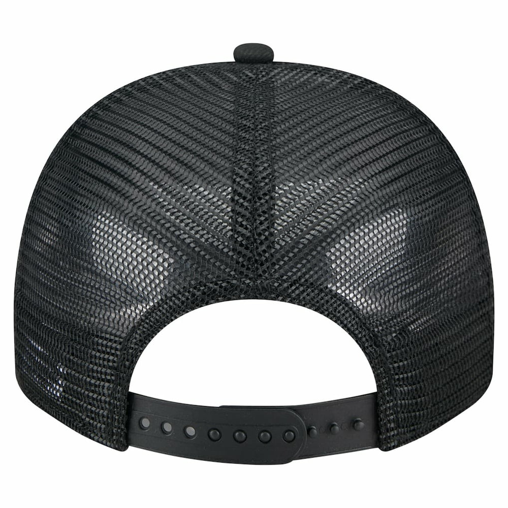 Las Vegas Raiders New Era Vintage Team Rope A-Frame Trucker 9FIFTY Snapback Hat - Black sale