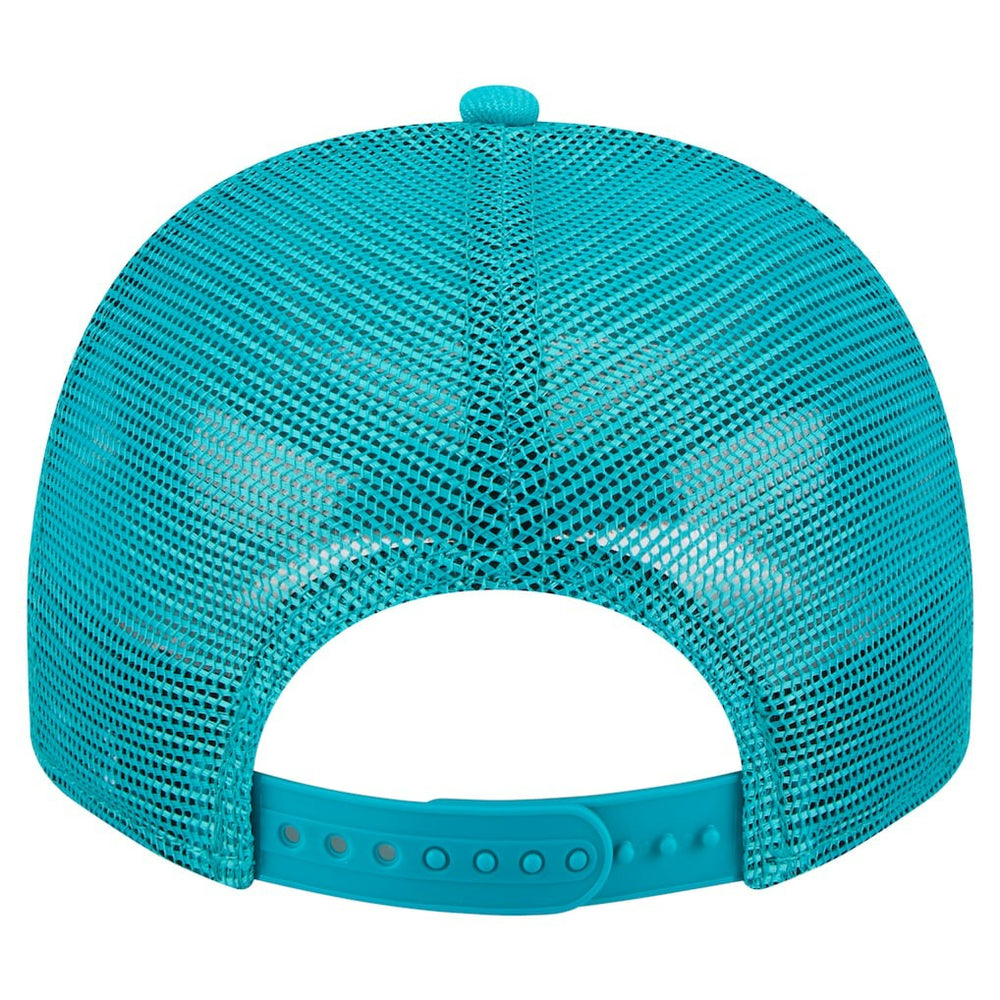 Miami Dolphins New Era Vintage Team Rope A-Frame Trucker 9FIFTY Snapback Hat - Aqua online
