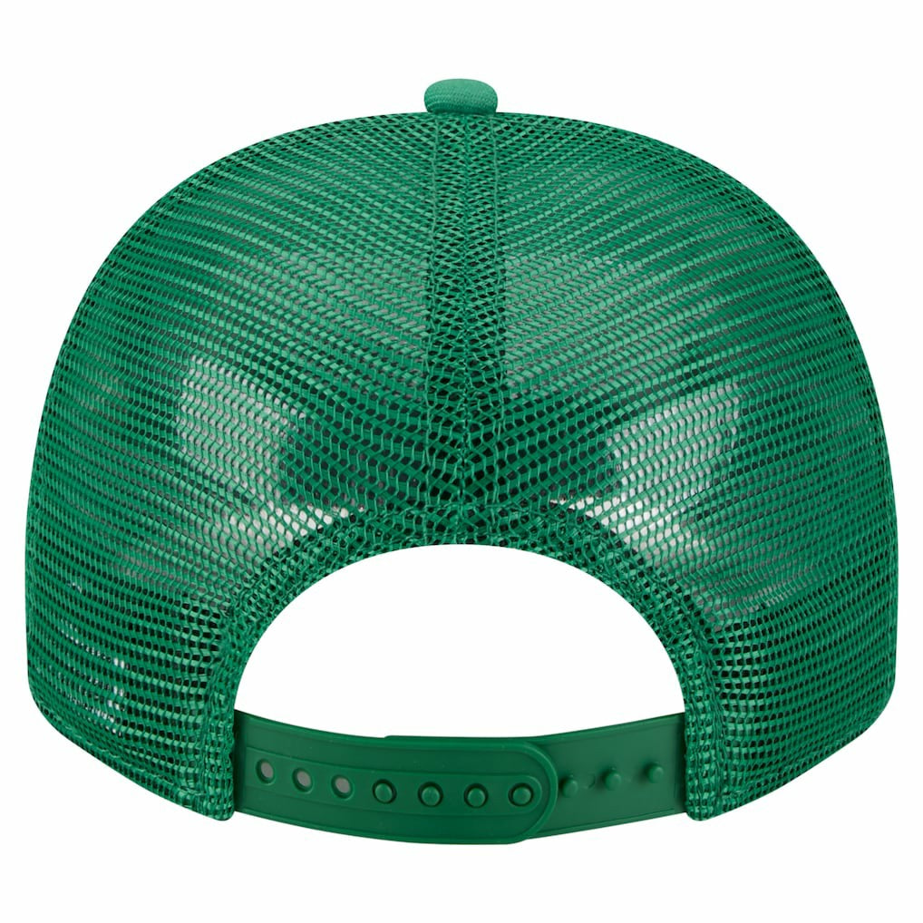 Philadelphia Eagles New Era Vintage Team Rope A-Frame Trucker 9FIFTY Snapback Hat - Kelly Green for sale