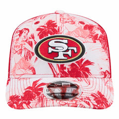 San Francisco 49ers New Era Hula 9SEVENTY Adjustable Trucker Hat - Scarlet cheap