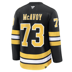 Charlie McAvoy Boston Bruins Fanatics Home Premium Player Jersey - Black Jerseys