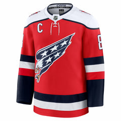 Alexander Ovechkin Washington Capitals Fanatics Alternate Premium Player Jersey - Red Jerseys