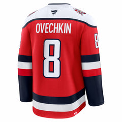 Alexander Ovechkin Washington Capitals Fanatics Alternate Premium Player Jersey - Red Jerseys
