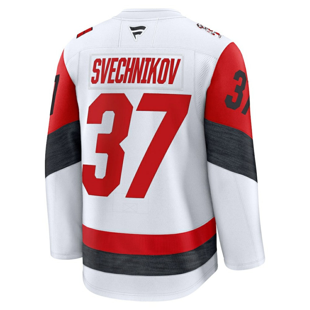 Andrei Svechnikov Carolina Hurricanes Fanatics Away Premium Jersey - White Jerseys