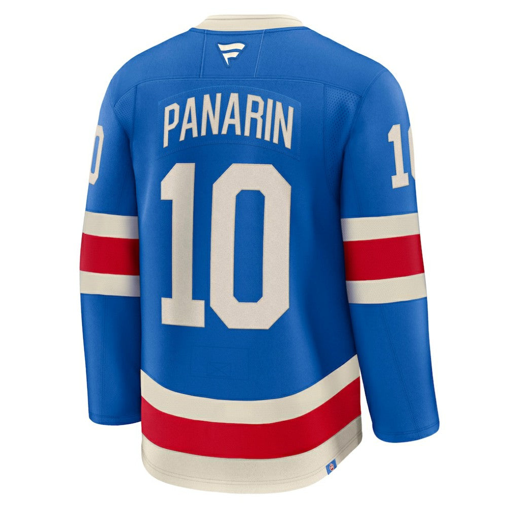 Artemi Panarin New York Rangers Fanatics Centennial Premium Jersey - Blue Jerseys