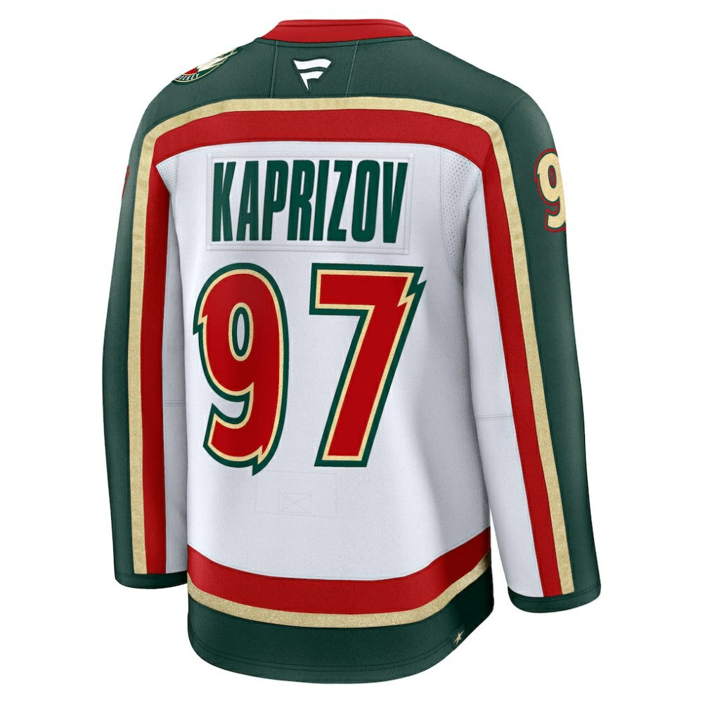 Kirill Kaprizov Minnesota Wild Fanatics 25th Anniversary Premium Player Jersey - White Jerseys