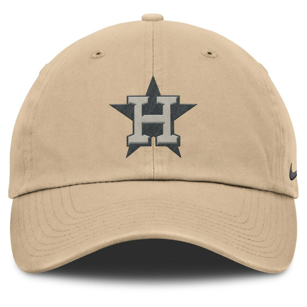 Houston Astros Club Adjustable Hat Khaki