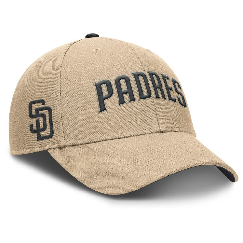 San Diego Padres Rise Adjustable Hat Khaki