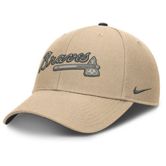 Atlanta Braves Rise Adjustable Hat Khaki