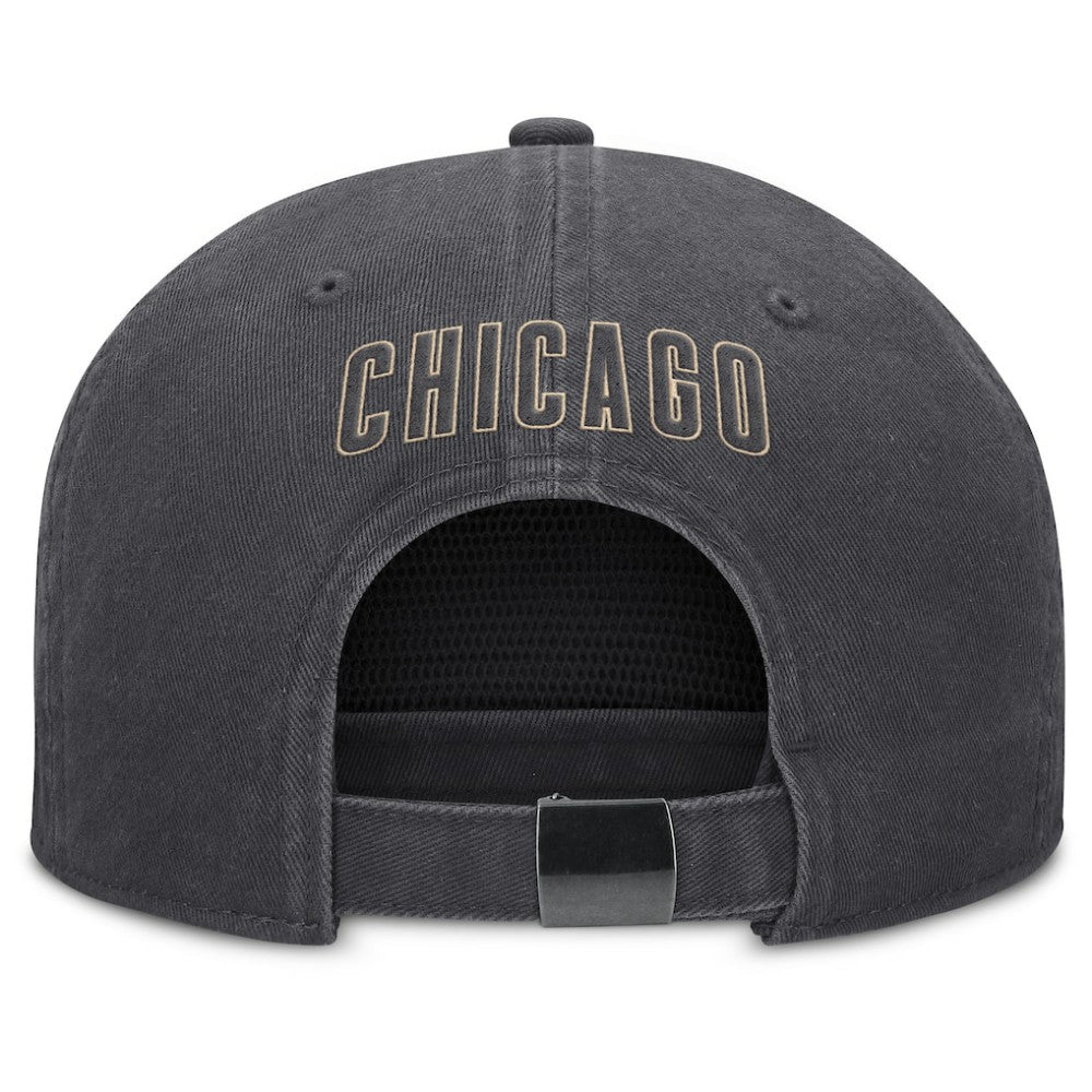 Chicago Cubs Monotone Pro Adjustable Hat Anthracite
