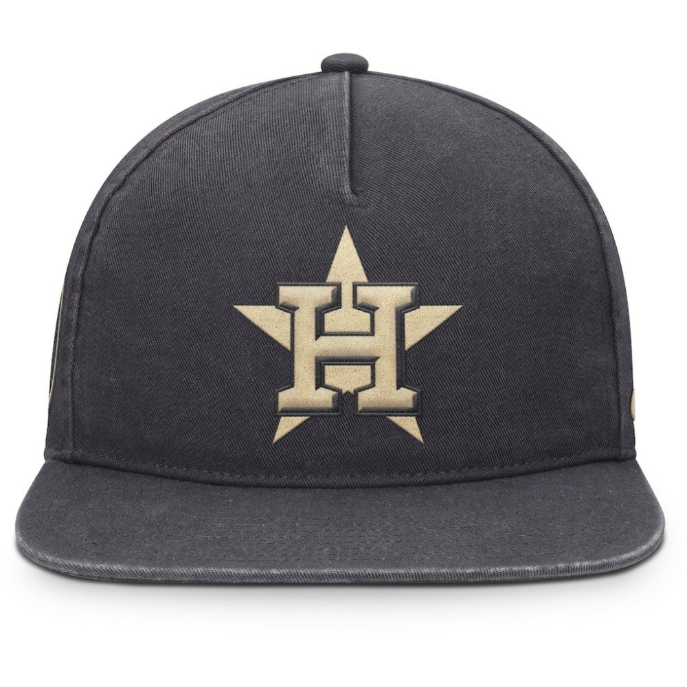 Houston Astros Monotone Pro Adjustable Hat Anthracite