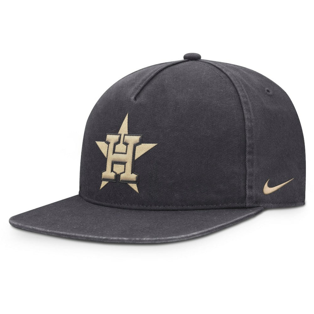 Houston Astros Monotone Pro Adjustable Hat Anthracite