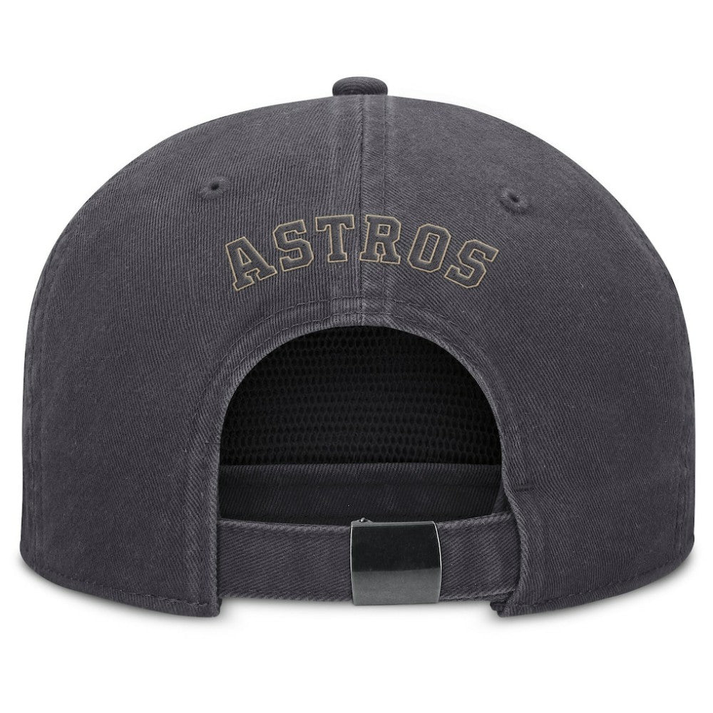Houston Astros Monotone Pro Adjustable Hat Anthracite