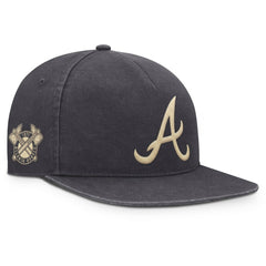 Atlanta Braves Monotone Pro Adjustable Hat Anthracite