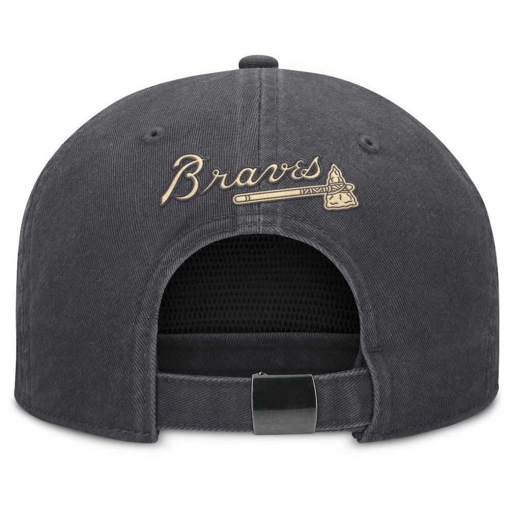 Atlanta Braves Monotone Pro Adjustable Hat Anthracite