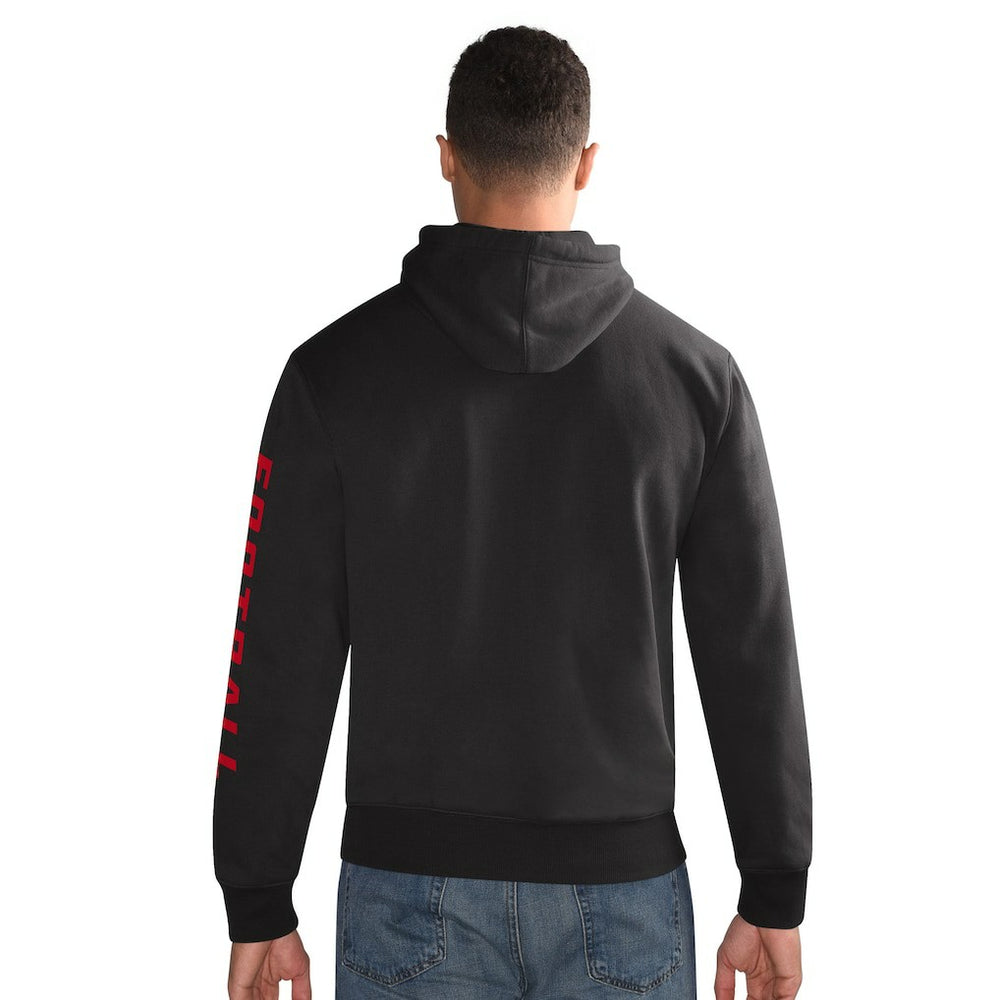 Kansas City Chiefs Starter Vintage Pullover Hoodie - Black cheap