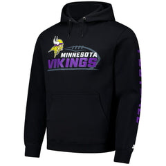 Minnesota Vikings Starter Vintage Pullover Hoodie - Black online