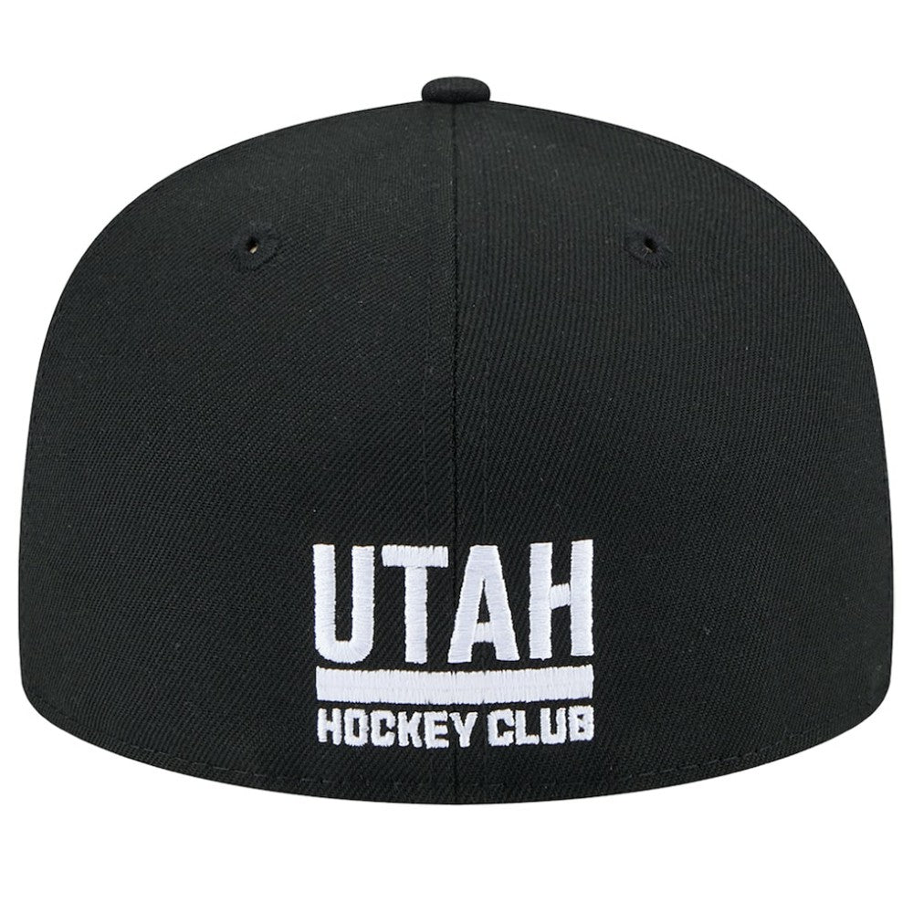 Utah Mammoth New Era State Shape 1st Season 59FIFTY Fitted Hat - Black Hats