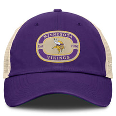 Minnesota Vikings Top of the World Team Patch Adjustable Hat - Purple outlet