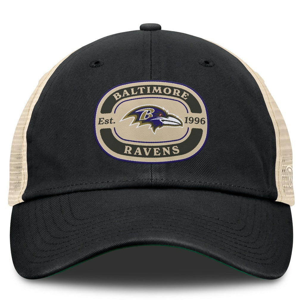 Baltimore Ravens Top of the World Team Patch Adjustable Hat - Black for sale