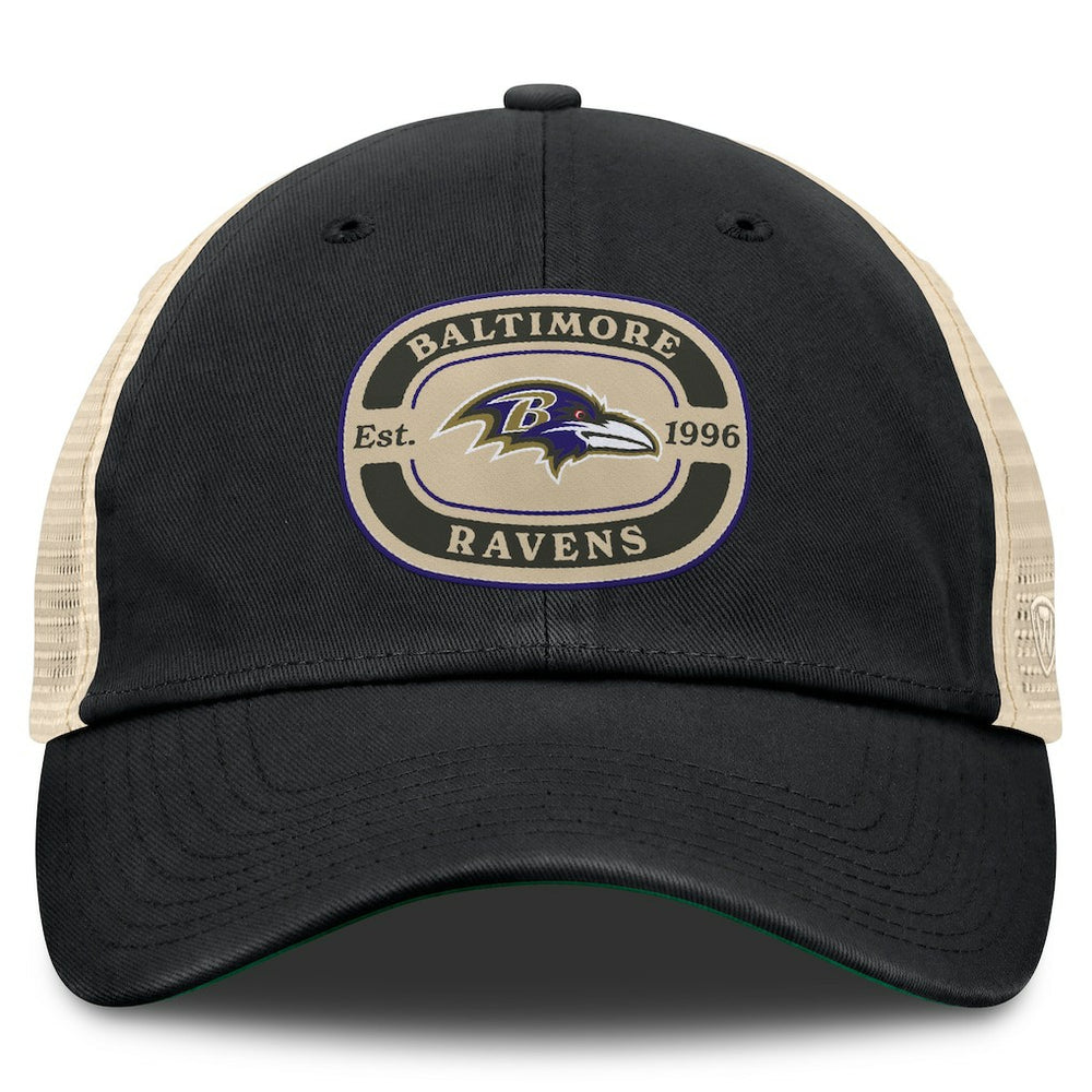 Baltimore Ravens Top of the World Team Patch Adjustable Hat - Black for sale