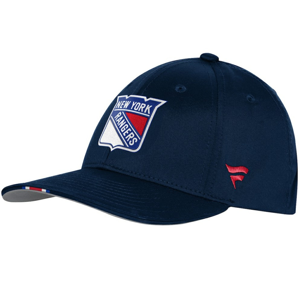 New York Rangers Fanatics Youth 2025 NHL Draft Authentic Pro On-Stage Podium Adjustable Hat - Navy Hats