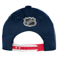 New York Rangers Fanatics Youth 2025 NHL Draft Authentic Pro On-Stage Podium Adjustable Hat - Navy Hats