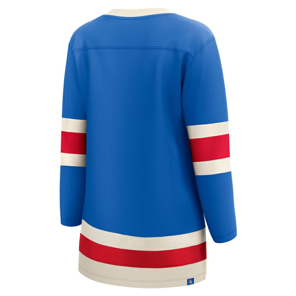 New York Rangers Fanatics Women's Centennial Breakaway Jersey - Blue Jerseys