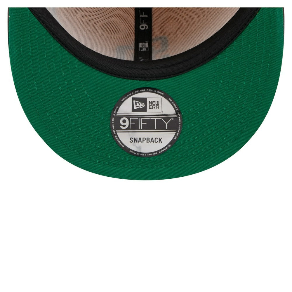 San Diego Padres Retro Split Corduroy Snapback Hat Brown/Gold