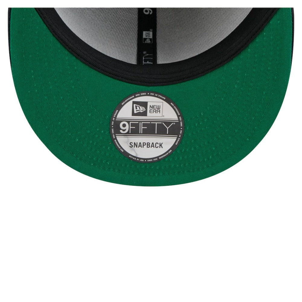 Seattle Mariners Retro Split Corduroy Snapback Hat Navy/Gray