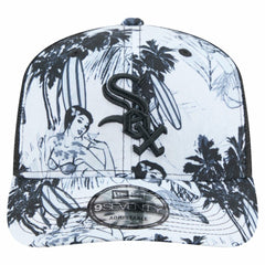 Chicago White Sox Hula Trucker 9SEVENTY Adjustable Hat Black