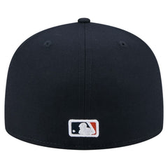 Houston Astros Yarn Stitch 59FIFTY Fitted Hat Navy