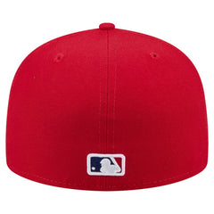 Philadelphia Phillies Yarn Stitch 59FIFTY Fitted Hat Red