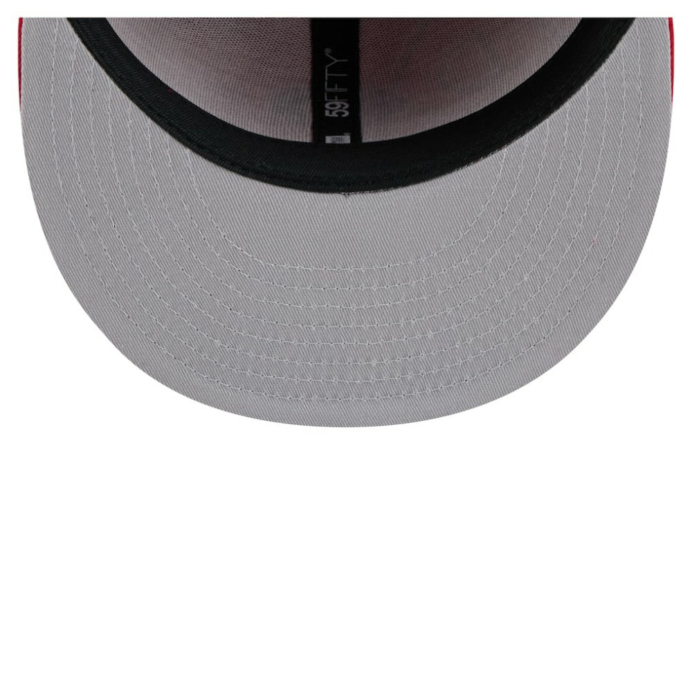 Philadelphia Phillies Yarn Stitch 59FIFTY Fitted Hat Red