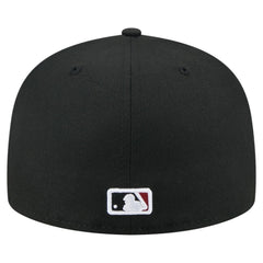 Arizona Diamondbacks Yarn Stitch 59FIFTY Fitted Hat Black