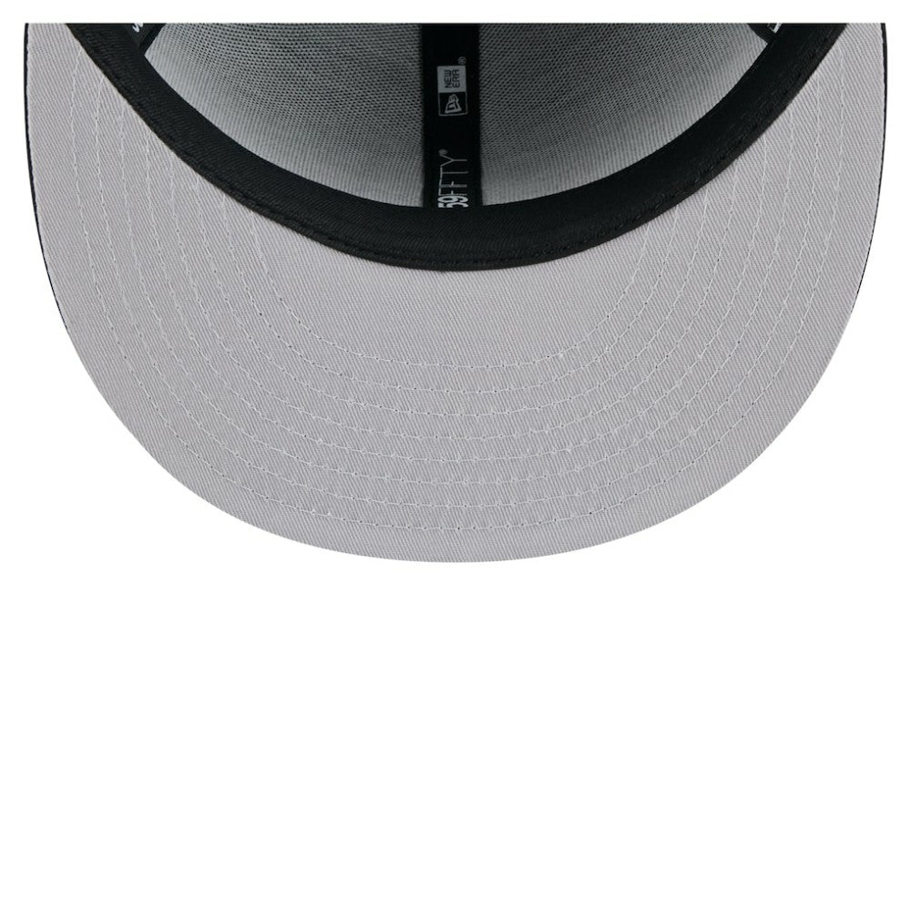 Arizona Diamondbacks Yarn Stitch 59FIFTY Fitted Hat Black