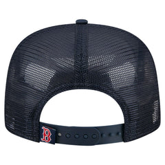 Boston Red Sox Retro Satin Script Golfer Adjustable Hat Navy