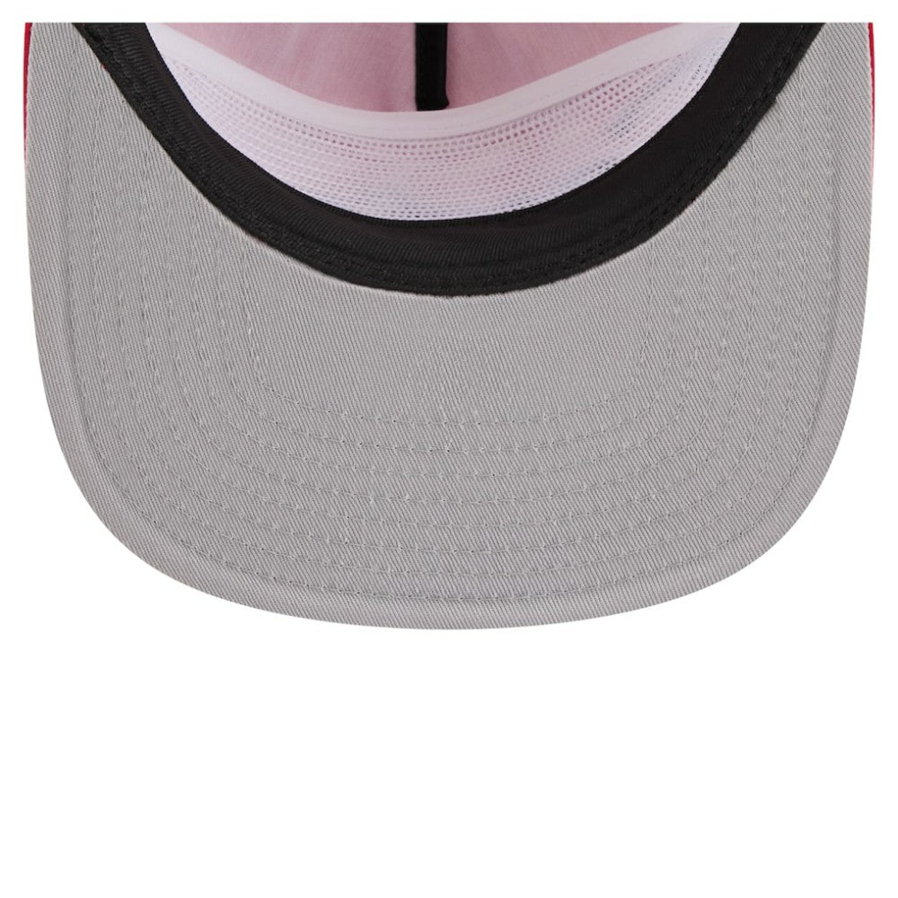 St. Louis Cardinals Retro Satin Script Golfer Adjustable Hat Red