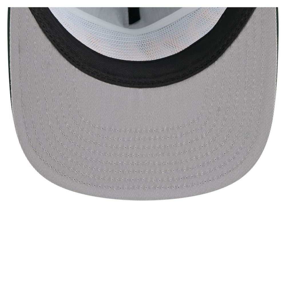 Athletics Retro Satin Script Golfer Adjustable Hat Green