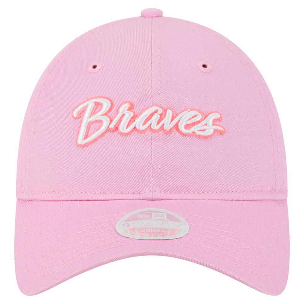 Atlanta Braves Women's Mother's Day 9TWENTY Adjustable Hat Pink