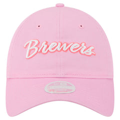 Milwaukee Brewers Women's Mother's Day 9TWENTY Adjustable Hat Pink